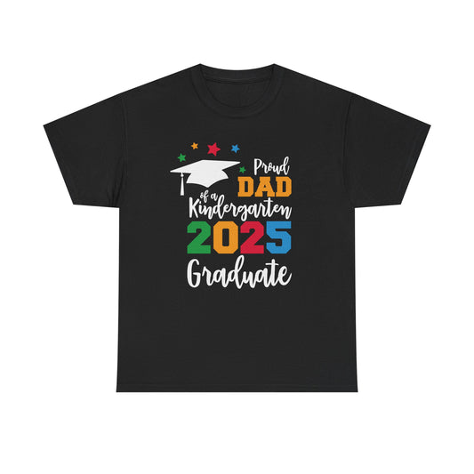 Proud Dad Graduation Tee 2025 | Heavy Cotton T-Shirt