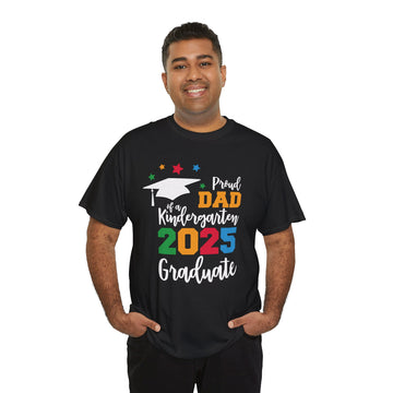 Proud Dad Graduation Tee 2025 | Heavy Cotton T-Shirt