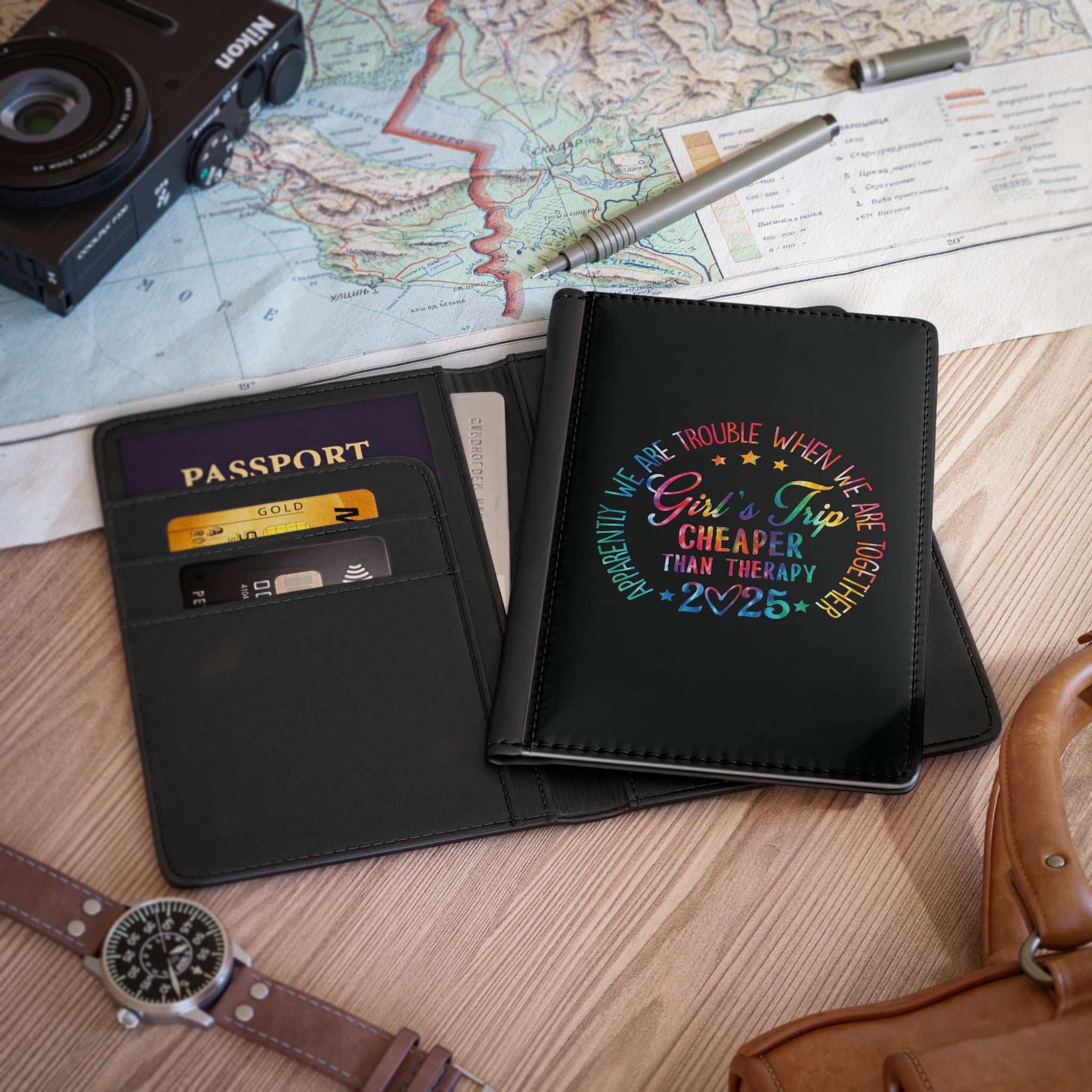 Ready for Takeoff – Girls Trip Passport Cover Magic!"