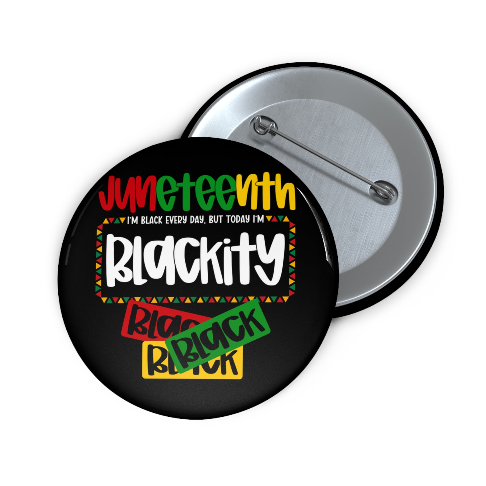 Blackity Black Buttons – Loud, Proud & Poppin’!