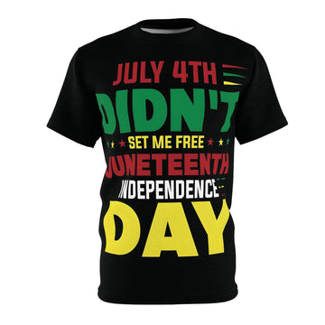 Juneteenth Unisex Cut & Sew Tee