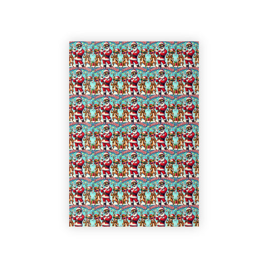 Season's Greetings Gift Wrapping Paper Rolls, 1pc