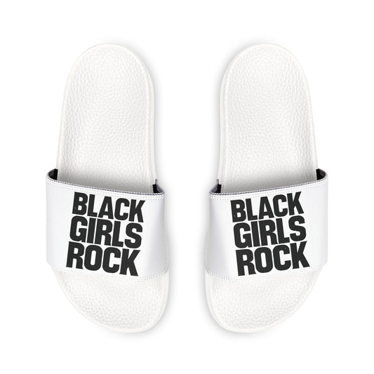 Black Girls Rock Slide Sandals