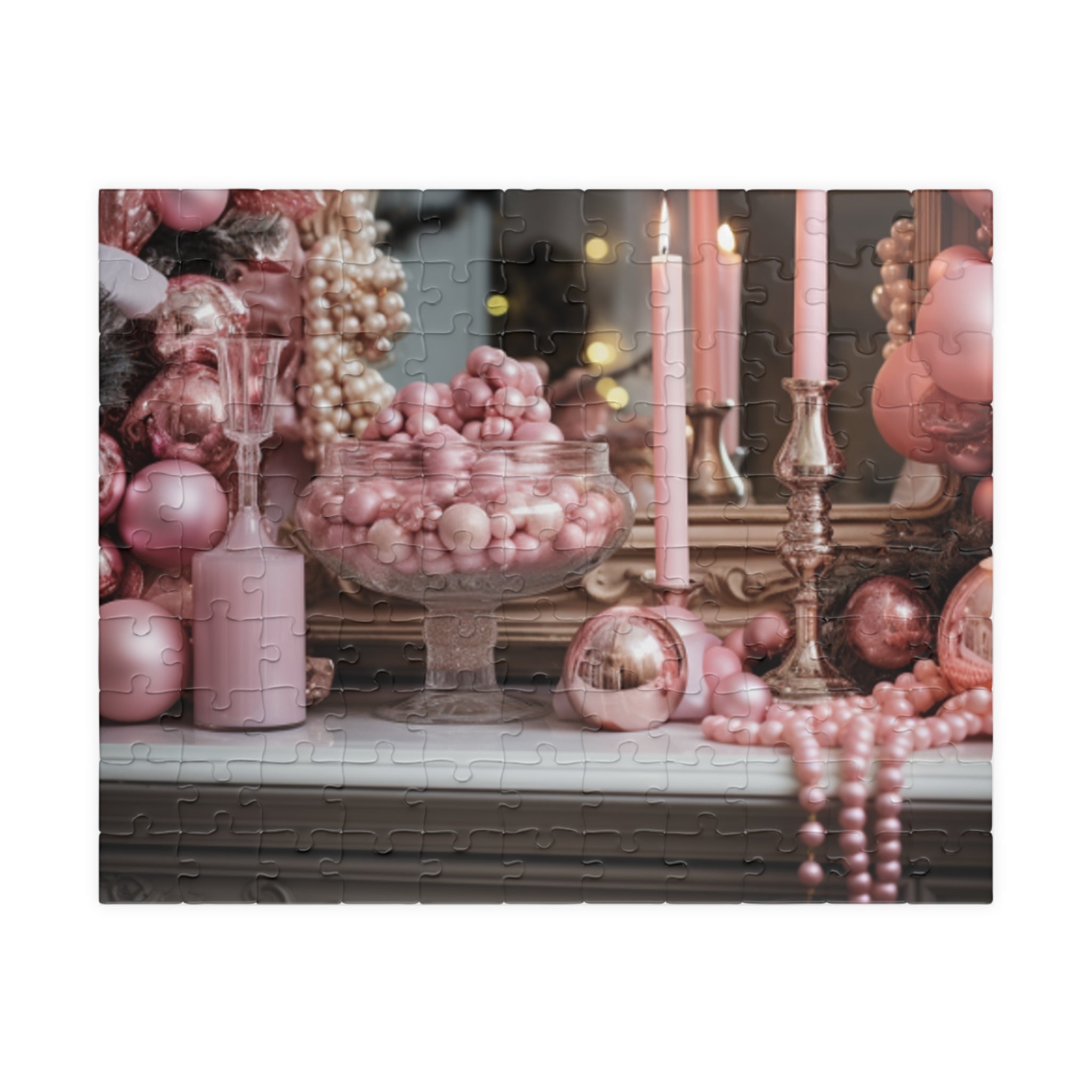 Pink Decor Puzzle (110, 252, 500, 1014-piece)