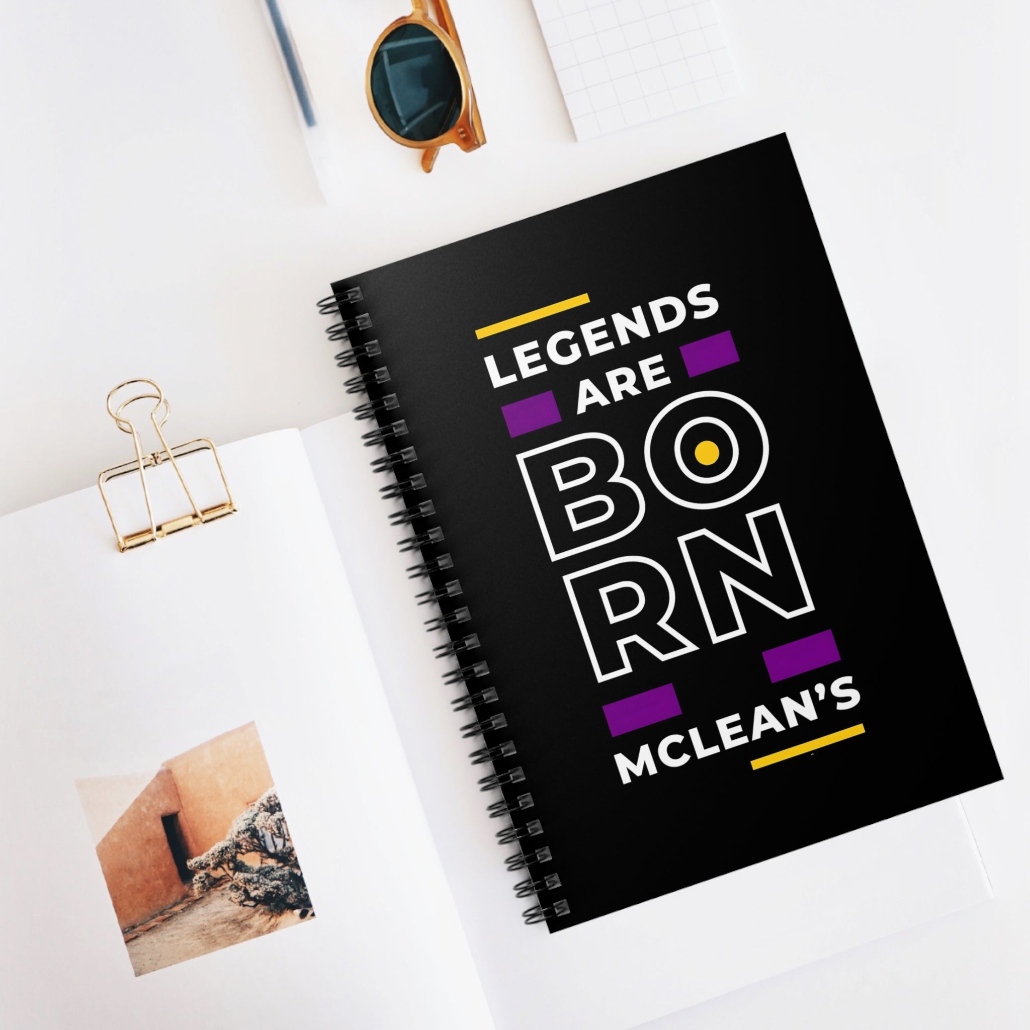 Legend's Spiral Notebook - Ruled Line