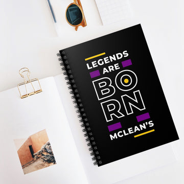 Legend's Spiral Notebook - Ruled Line