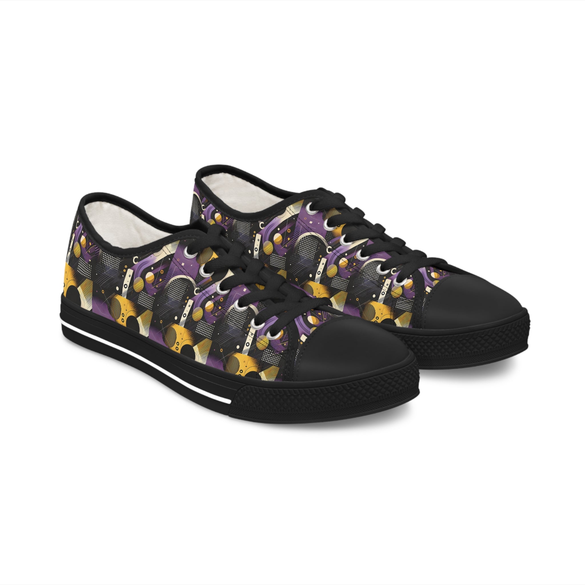 Royal Radiance Women's Low Top Sneakers