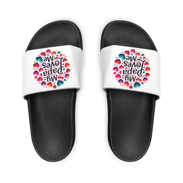 My Papa Loves Me Slide Sandals