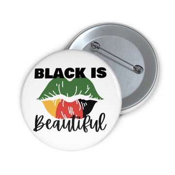 Black Is Beautiful Custom Pin