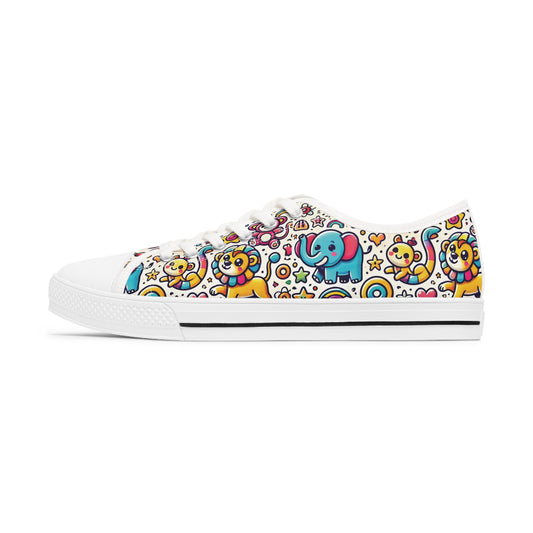 Vivid Vibe Women's Low Top Sneakers