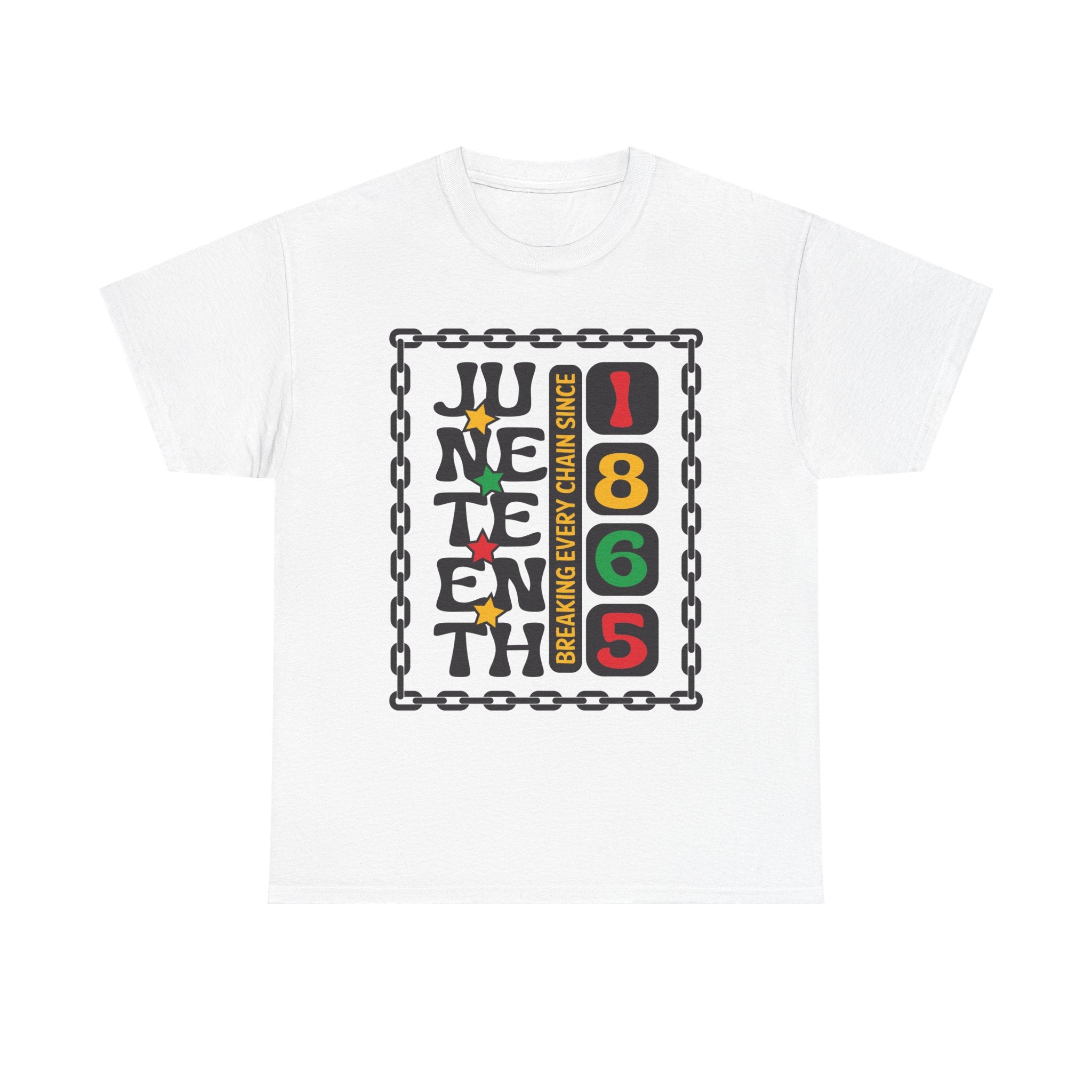Unisex Juneteenth Tee (Color - White ONLY)