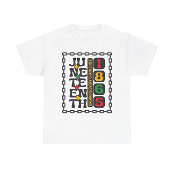 Unisex Juneteenth Tee (Color - White ONLY)