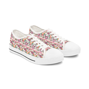 Purrfect Delight Women Low Top Sneakers