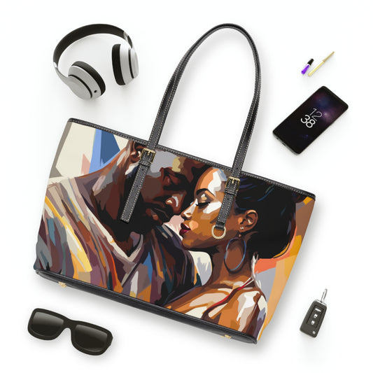 PU Leather Shoulder Bag (Power Couple)