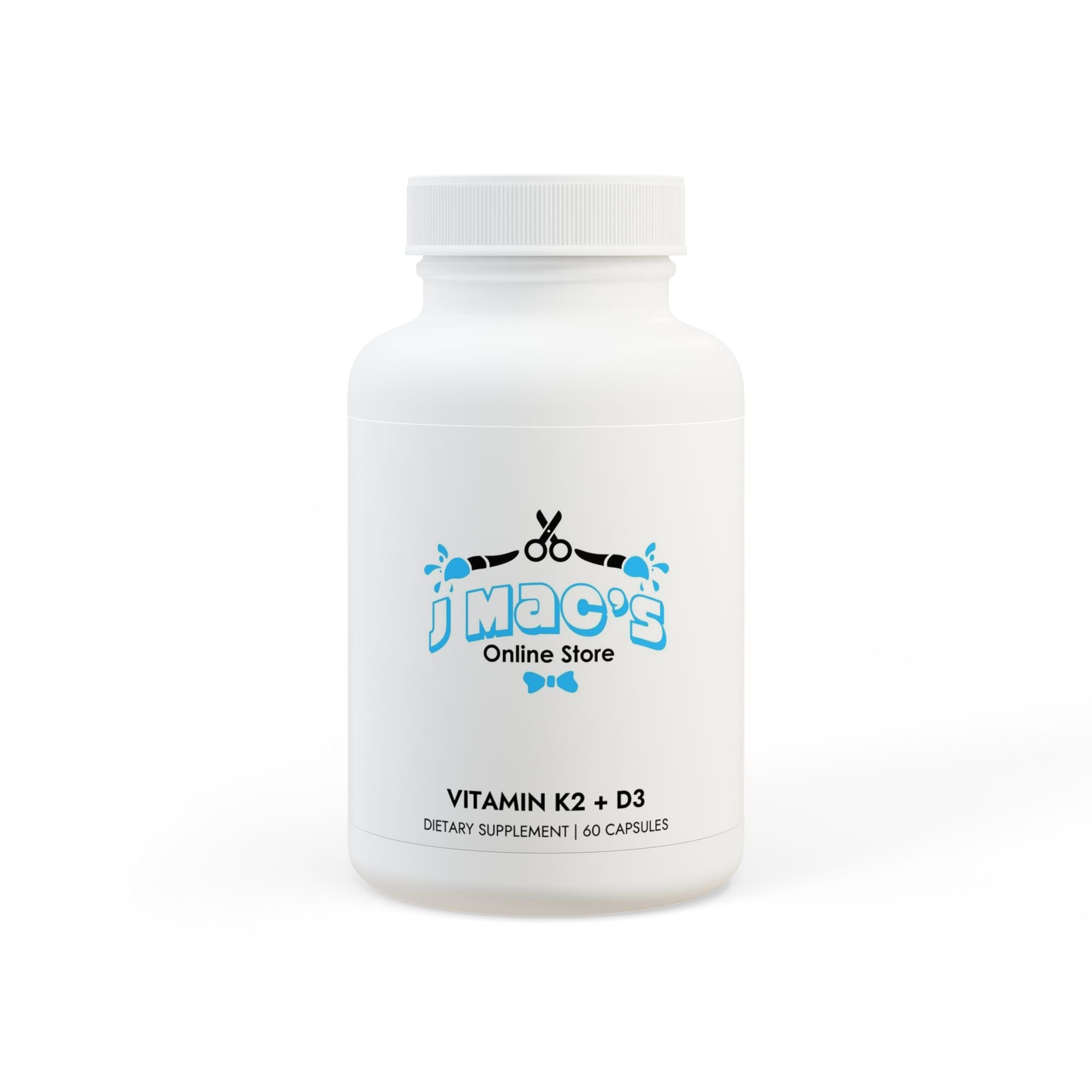 Vitamin K2 + D3 Supplement (60 Capsules)