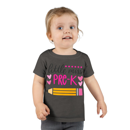 Little Miss Pre K Toddler T-shirt (2T-5T)