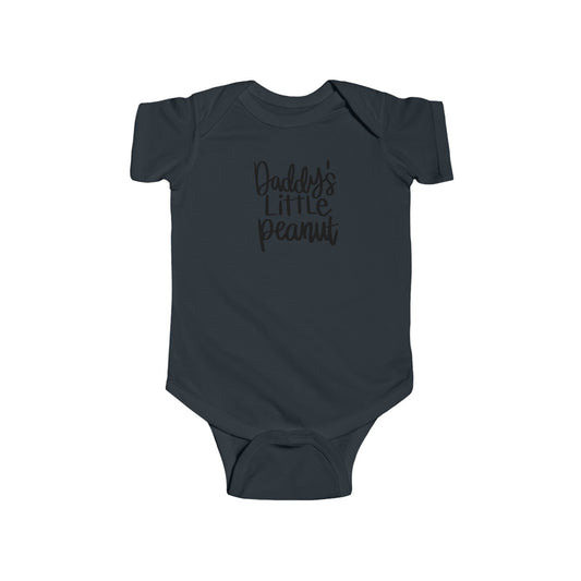 Daddy's Little Peanut Infant Fine Jersey Bodysuit
