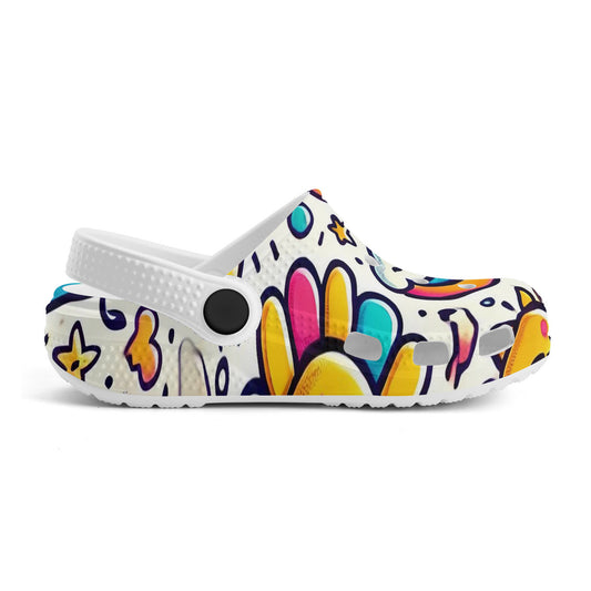 Vivid Vibe Casual Clogs (Kids)