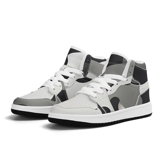 Camo High-Top Basketball Shoes (Kids)
