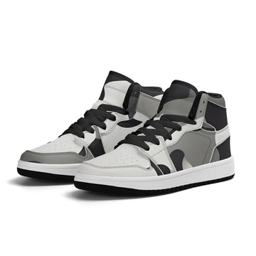 Camo High-Top Basketball Shoes (Kids)